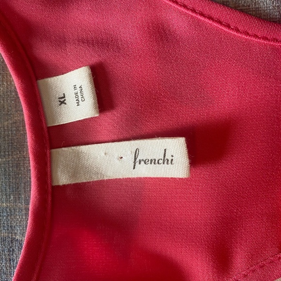 BUY 2 ITEMS GET 1 FREE - Frenchi Pink Racer Back Tank Sz XL - Picture 3 of 5